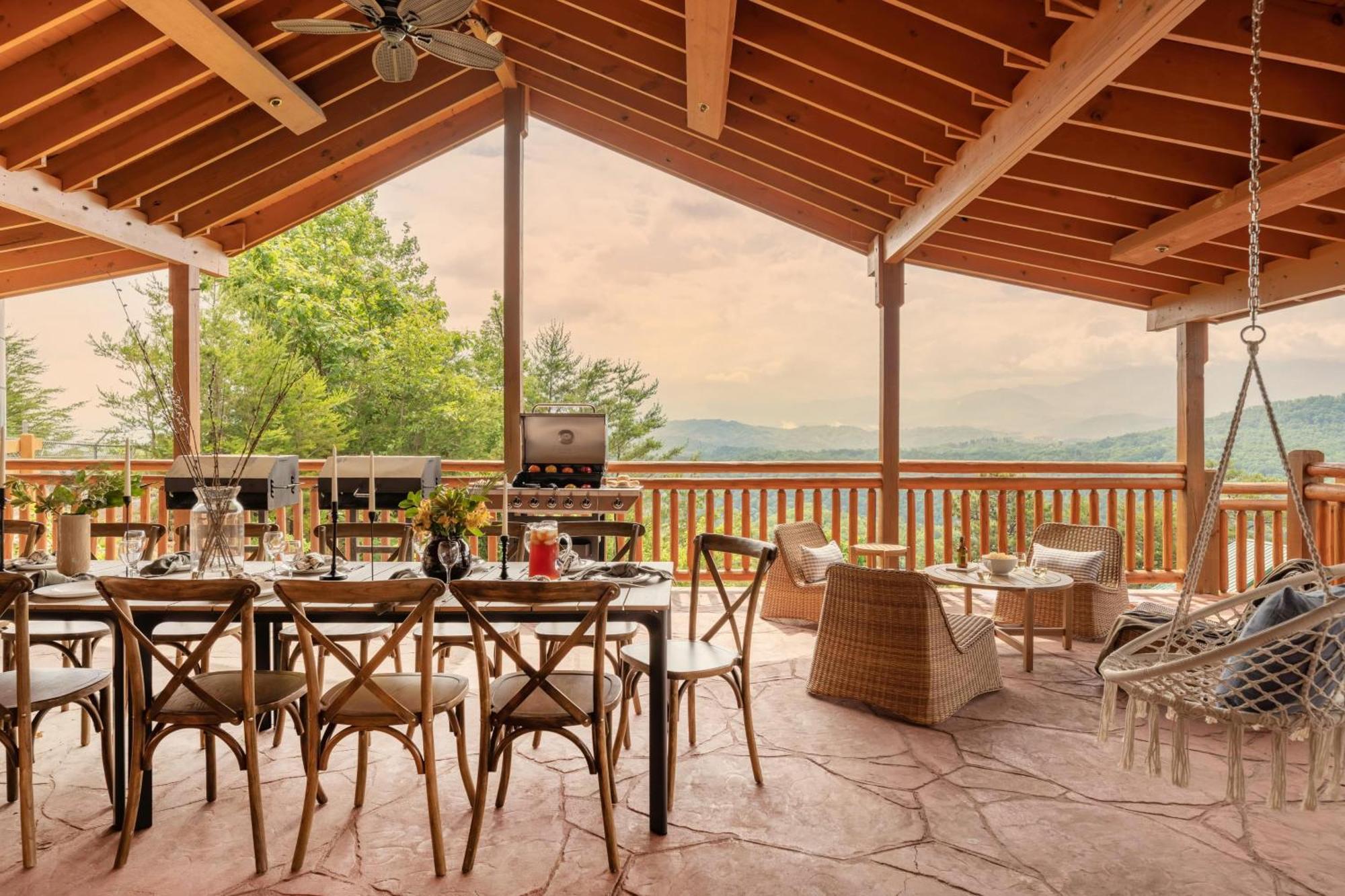 Sugarland By Avantstay Sleeps 28 Home Theatre Two Hot Tubs Indoor Pool Incredible Views Pigeon Forge Extérieur photo